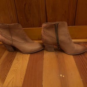 Frye Cowboy Booties